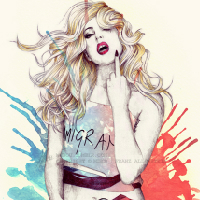 ladygaga动漫头像,微信头像ladygaga,ladygaga的微信头像,ladygaga