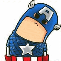 不怎么会PS自己琢磨的做了一个今年流行的歪头的动态头像