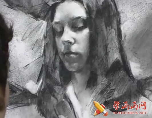 国外大师级素描人物肖像画视频教程