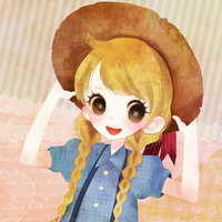 非主流卡通微博头像另类的新潮FZL女孩卡通可爱版图片