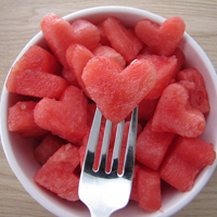 爱心西瓜 水果
