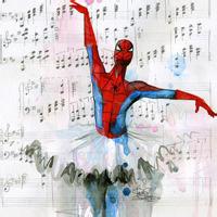 蜘蛛侠跳芭蕾舞个性重口