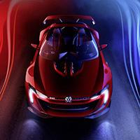 红色大众GTI-Roadster